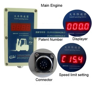 เครื่องติดตาม GPS สำหรับรถยก พร้อมฟังก์ชันจำกัดความเร็ว ระบบติดตาม GPS 2G - Product Image 2