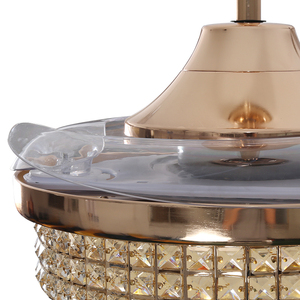 100% cuivre moteur 42 pouces télécommande cuntrol MENÉ décoratif <span class=keywords><strong>ventilateur</strong></span> de <span class=keywords><strong>plafond</strong></span> 3 pales en PC avec haut régime - Product Image 5
