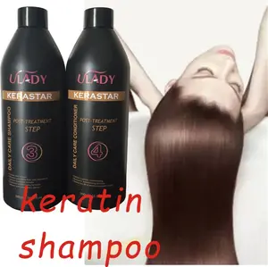 Sampo Penjernih Keratin Rambut Pabrik Label Pribadi Bebas Sulfat