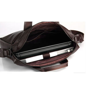 18 pollici <span class=keywords><strong>valigetta</strong></span> in pelle <span class=keywords><strong>con</strong></span> vano portatile per uomini d'affari - Product Image 2