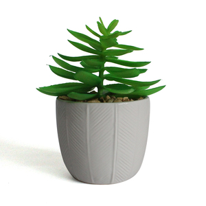 Pots de pépinière de jardin personnalisés mini pots de fleurs en résine - Product Image 1