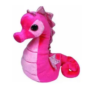 Caballito de Mar de Peluche Rosa con Ojos Grandes - Product Image 1