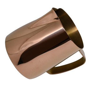 Mousseur à lait en métal de 20oz/600ml, 10 pièces, avec revêtement doré, pour Latte, Espresso, Cappuccino, <span class=keywords><strong>pichet</strong></span> à vapeur - Product Image 2