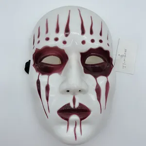 Máscara de palhaço assustador látex, halloween festa terror devil ghoul predador