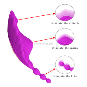 SacKnove Erotisches Silikon Unsichtbares Schmetterlings-Vibrations-Ei Kabelloses Ferngesteuertes G-Punkt Erwachsenen-Slip-Vibrator Sexspielzeug - Product Image 5