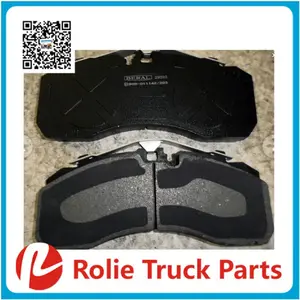 High Quality Bullhorse Brand Euro Truck Brake Pads 29087 Heavy Duty Truck Brake Pads Manufacture Factory 0980107280 29167