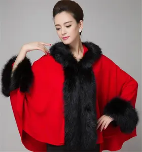 Faux Fox Fur Collar Scarf Shawl Collar Women's Wrap Stole Scarves