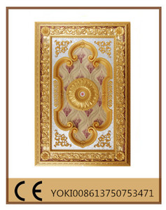 Thiết kế mới cách nhiệt nhựa trần Panel PS nghệ thuật trần cho phòng khách trang trí - Product Image 3