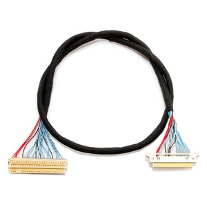 Sino Media 30Pin 35 Pin 10.1 0.5Mm Screen Lcd Panel <strong>Lvds</strong> Ffc Twist Flat <strong>Cable</strong> 20P to <strong>Lvds</strong> Wire Harness <strong>Mini</strong> <strong>Itx</strong> <strong>Motherboard</strong>