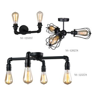 Lámpara de techo led vintage para <span class=keywords><strong>decoración</strong></span> de sala de estar, luz moderna sencilla, nórdica, geométrica, colgante - Product Image 2