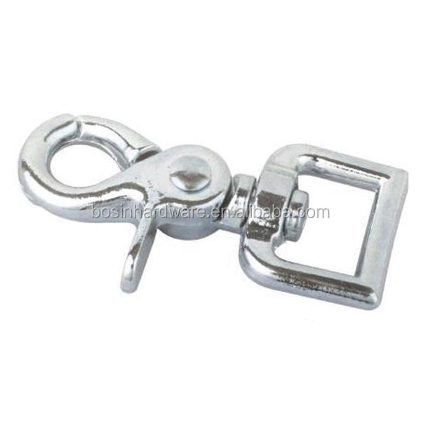 Fashion Hoge Kwaliteit Metalen Rvs Swivel Trigger Snap Hook