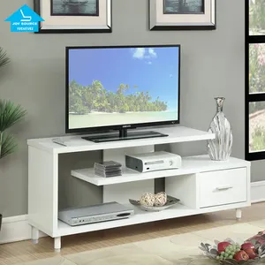 Novo modelo de design moderno de madeira simples tv suporte de madeira tv armário