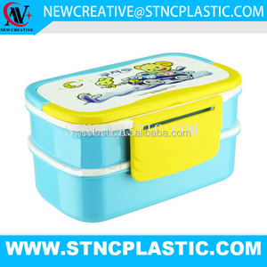 Caja de sándwich de dos niveles, con cierre de Clip, Rectangular - Product Image 3