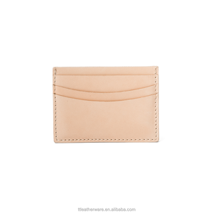 De cuero genuino caso de la tarjeta de crédito con impulsado por la licencia de ranura - Product Image 6