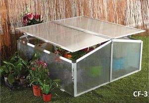 Facile de <span class=keywords><strong>Serre</strong></span> En Aluminium DIY 105 cm x 56 cm x 41 cm - Product Image 3