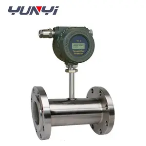 Digital Air Flowmeter/gas Turbine Gas Flow Sensor Meter With Real-time Temperature And Pressure Compensation