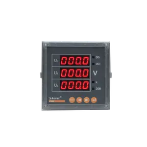 230/380V Input 3 Tiga Fase Voltage Meter dengan 96*96Mm Ukuran Panel