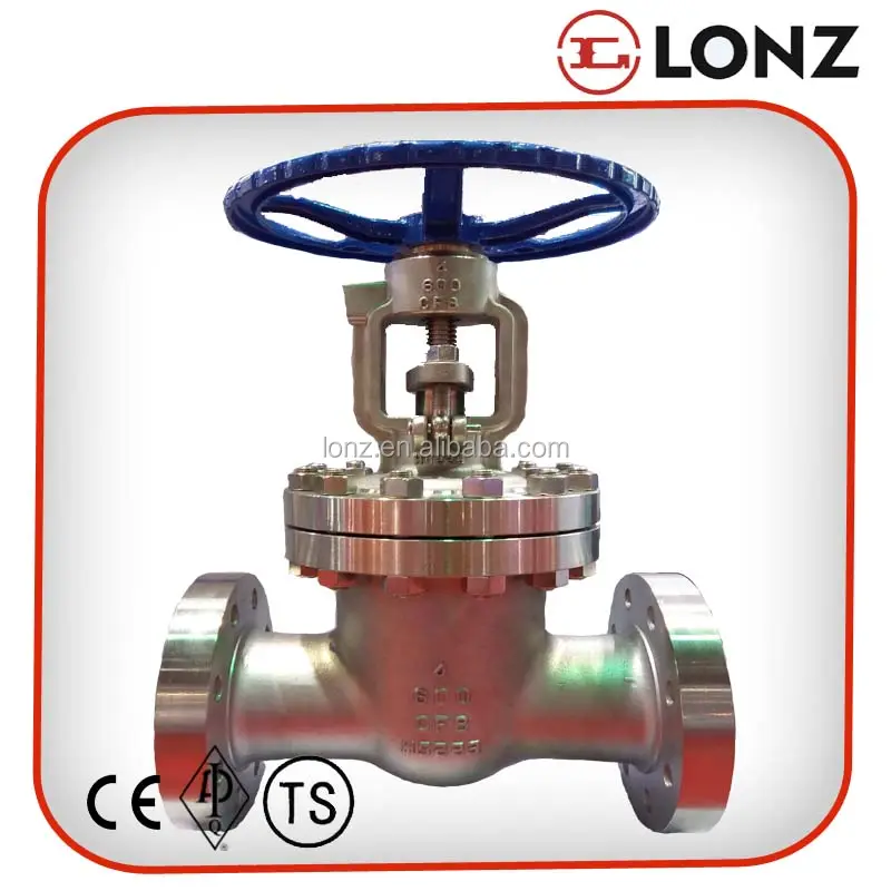 API CF8/Stainless Steel Flanged Rising Spindle 2" Inch Gate Valve