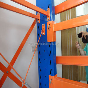 Estantería de almacenamiento de alta resistencia, soluciones de estanterías en voladizo para almacenamiento de chapa y madera, estante voladizo de doble cara - Product Image 4