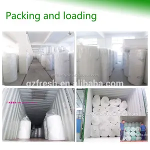 Foshan China Supplier Industrial Subway Train Air Filter Cotton Roll For Spray Booth Synthetic Fiber For N95