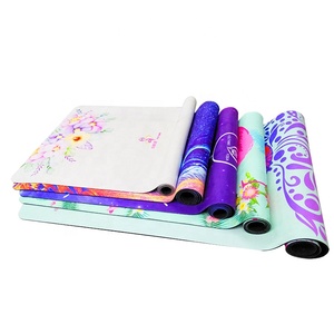Esterilla de <span class=keywords><strong>Yoga</strong></span> de goma antideslizante de tela de gamuza con impresión por sublimación a todo color personalizada de OEM esterilla de <span class=keywords><strong>yoga</strong></span> con <span class=keywords><strong>estampado</strong></span> gráfico personalizada a medida - Product Image 6
