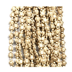 Colgantes de Tortuga Hawaiana de Piedra Natural, Cuentas de Tortuga de Howlite y <span class=keywords><strong>Turquesa</strong></span> para Bisutería DIY - Product Image 2