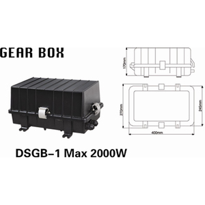 2000W HID IP65 nhôm sân vận động ngoài trời lũ ánh sáng chiếu với chứng nhận ETL 6000K ánh sáng ban ngày - Product Image 4