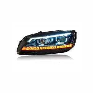 Faro a LED con Lente Proiettore per <span class=keywords><strong>VOLKSWAGEN</strong></span> <span class=keywords><strong>Passat</strong></span> V6 <span class=keywords><strong>B7</strong></span> Anno 2011-2015 - Product Image 1