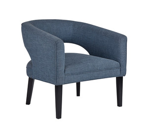 Vari stili di blu scuro molle variopinta poltrona - Product Image 2