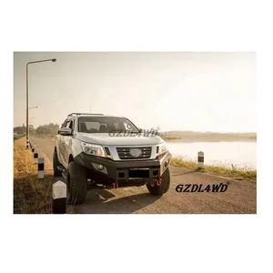 Lame de pare-choc avant pour navara np300, 4x4, accessoires, 2016 barre tubulaire