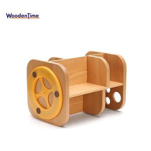 360 degrés clair 8 niveau grand en bois vanité <span class=keywords><strong>de</strong></span> bambou bois cosmétique boîte <span class=keywords><strong>de</strong></span> rangement/rotation <span class=keywords><strong>maquillage</strong></span> <span class=keywords><strong>organisateur</strong></span> - Product Image 2