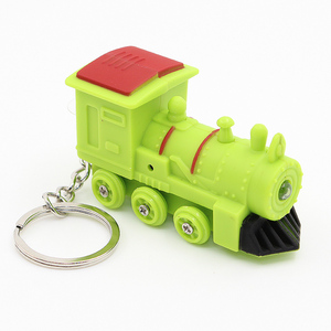 Mini Traveling Locomotive Train Led Keychain with Sound - Product Image 4