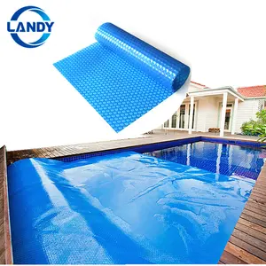Guangzhou inflatable pool cover bubble pool cover, inflatable bubble LDPE material swimming&spa pool cover