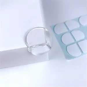 Customizable BPA Free Clear Baby Proofing Corner Bumpers