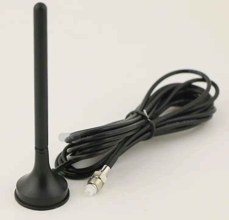 Gain 2.5dbi Rubber Duck GSM antenna with FME connector manufacture