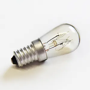 ST23 15W Tubular Shape Edison Style Filament Incandescent Indicator Light Bulb Fridge Bulb