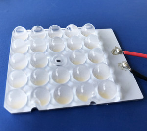 NOUVEAU Lentille <span class=keywords><strong>LED</strong></span> 50x50mm 24 en <span class=keywords><strong>1</strong></span> <span class=keywords><strong>20</strong></span>/30/60/90/120/T2M/T3M pour <span class=keywords><strong>LED</strong></span> SMD3030/2835 - Product Image 2