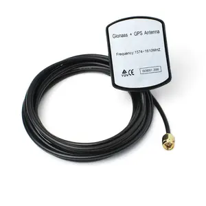 고품질 GPS GLONASS GNSS 안테나 활성 마그네틱 마운트 SMA 커넥터 안테나