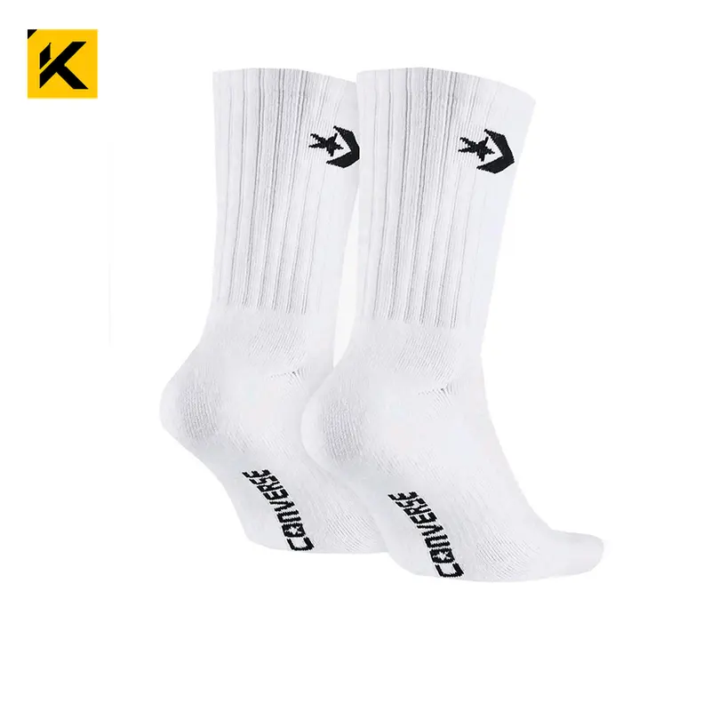 KT1-A847 calzini tennis da tavolo bianco calzini da tennis per la vendita