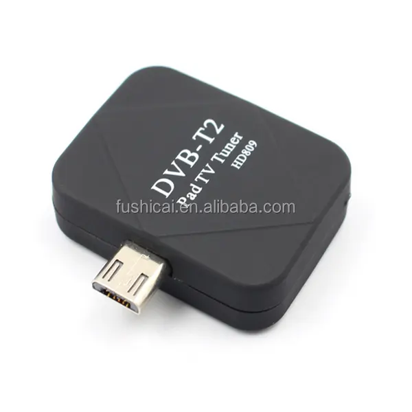 ร้อนมินิ DVB-T2รับสัญญาณทีวีดิจิตอล USB ทีวีจูนเนอร์ดิจิตอล DVB T2 DVB-T รับสัญญาณดาวเทียมทีวีติด Dongle สำหรับหุ่นยนต์โทรศัพท์/แผ่น