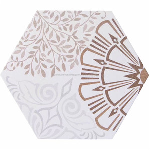 Cuarto de baño de <span class=keywords><strong>Azulejos</strong></span> De Piso de Cerámica de China Al Por <span class=keywords><strong>Mayor</strong></span> Nueva Baldosa Hexagonal - Product Image 3