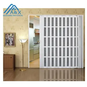 European style PVC interior folding Door