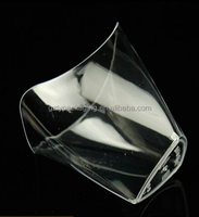 Nouveau gobelet en plastique avec couvercle pour mousse, desserts, pouding