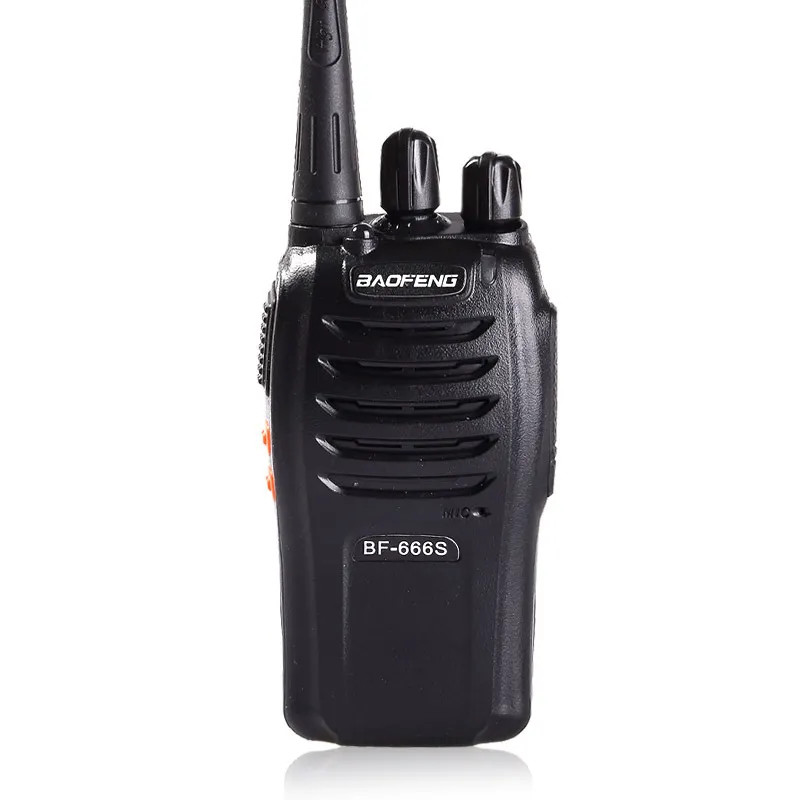 Baofeng BF-666S radio longue portée fm talki walki communication mobile VHF UHF émetteur portable BF666S BF 666S talkie-walkie