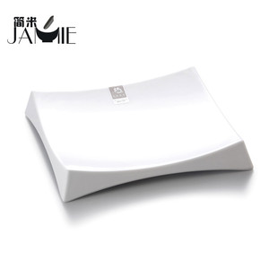 9 curvo melamina piatto cena set di lusso, servire piatti diner - Product Image 1