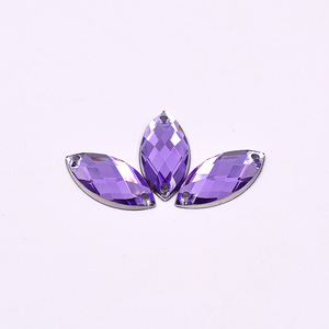 5*10mm cucire in chiaro AB occhio di <span class=keywords><strong>cavallo</strong></span> Strass Flatback pietre di cristallo fantasia in acrilico gemme per cucire Strass Applique per i vestiti - Product Image 5