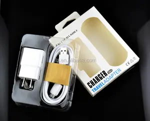 Charger blister paper packaging universal mobile phone charger white box packaging