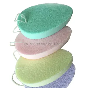 5 color venta al por mayor caliente puff limpieza limpiador facial esponja ducha puff para la limpieza diaria