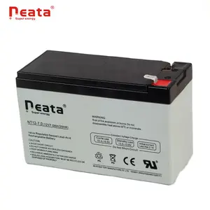 गहरे चक्र बैटरी 12v 7ah रिचार्जेबल नेतृत्व एसिड bateria सौर जेल