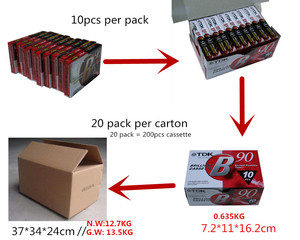 <span class=keywords><strong>Cassette</strong></span> TDK AD de haute qualité, 40-60 Minutes - Product Image 6